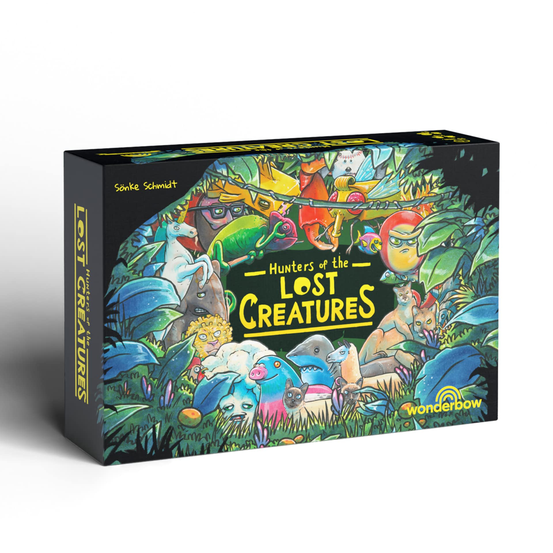 Hunters of The Lost Creatures | Primera edición limitada | Inglés | Juego de cartas | 2-5 finales de juego | 15 minutos | a partir de 5 años