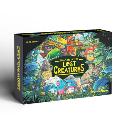 Hunters of The Lost Creatures | Primera edición limitada | Inglés | Juego de cartas | 2-5 finales de juego | 15 minutos | a partir de 5 años