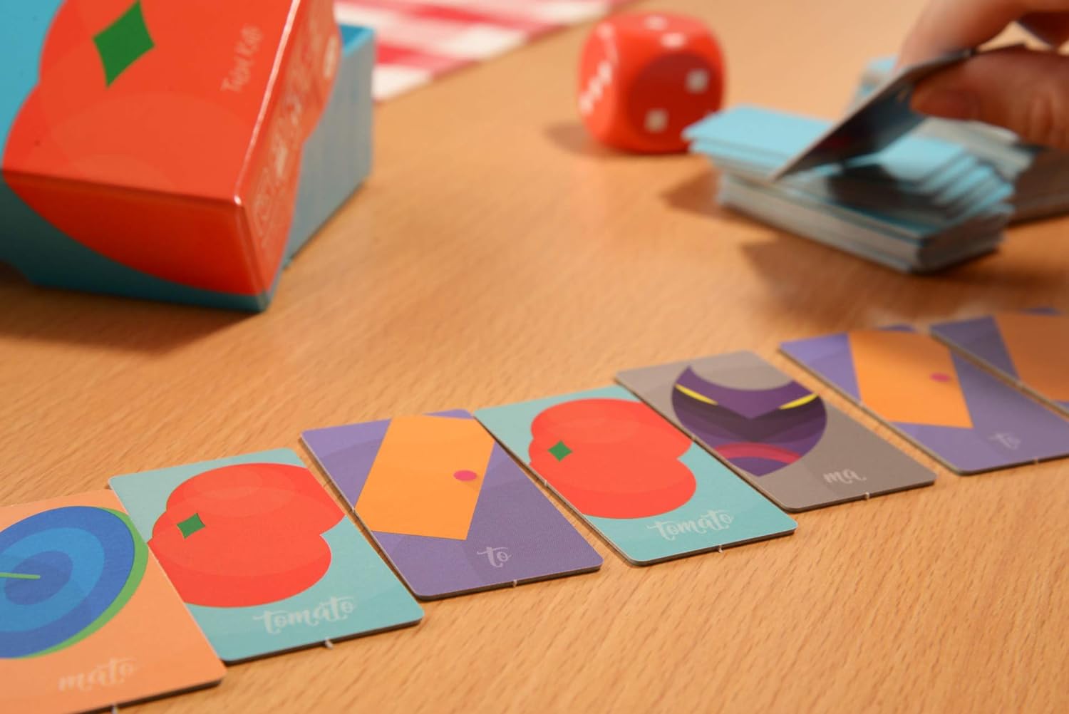 Oink Games "Tomatomato Funny Tongue Twister Family Games • Board Games For Adults & Kids • Ideal For Party Drinking Games • Best For 6 Year Olds +