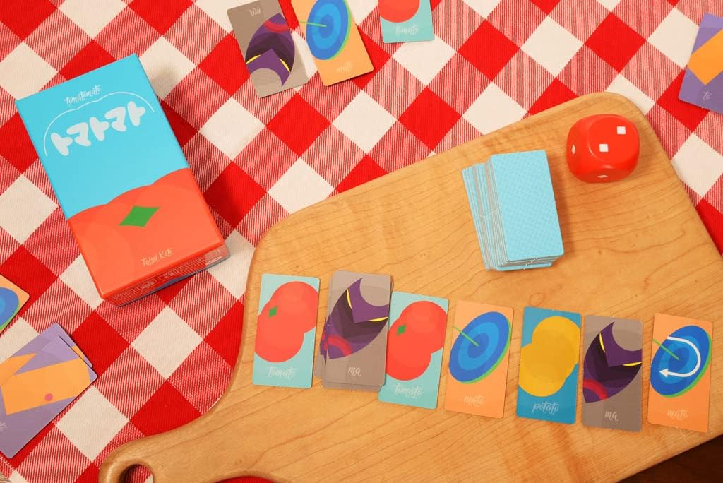 Oink Games "Tomatomato Funny Tongue Twister Family Games • Board Games For Adults & Kids • Ideal For Party Drinking Games • Best For 6 Year Olds +