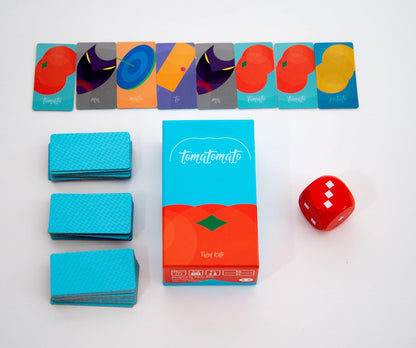 Oink Games "Tomatomato Funny Tongue Twister Family Games • Board Games For Adults & Kids • Ideal For Party Drinking Games • Best For 6 Year Olds +