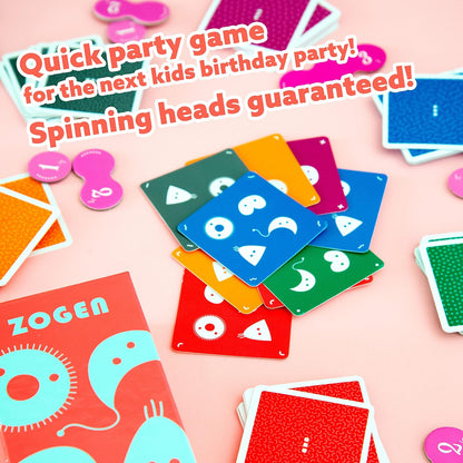 Oink Games "Zogen Party Board Game for Adults & Kids • Fast Paced Board Games • Exciting Science Party Game • Best for 6 Year Olds +