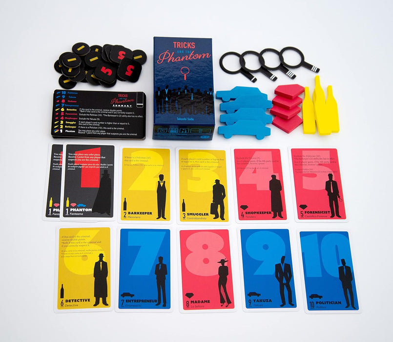 Oink Games "Tricks And The Phantom Crime Game • Mystery Thriller Card Game For Adults & Children • Smart Family Games • 9 Year Olds +