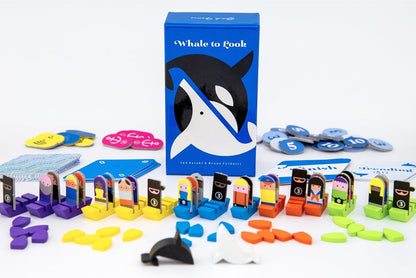 Oink Games Whale to Look Strategy Game • Strategic Exploration Game for Family & Friends • Family Game for 2-5 Players • Board Game for Games Night • 9 Year Olds + (English Version), 4571394093184