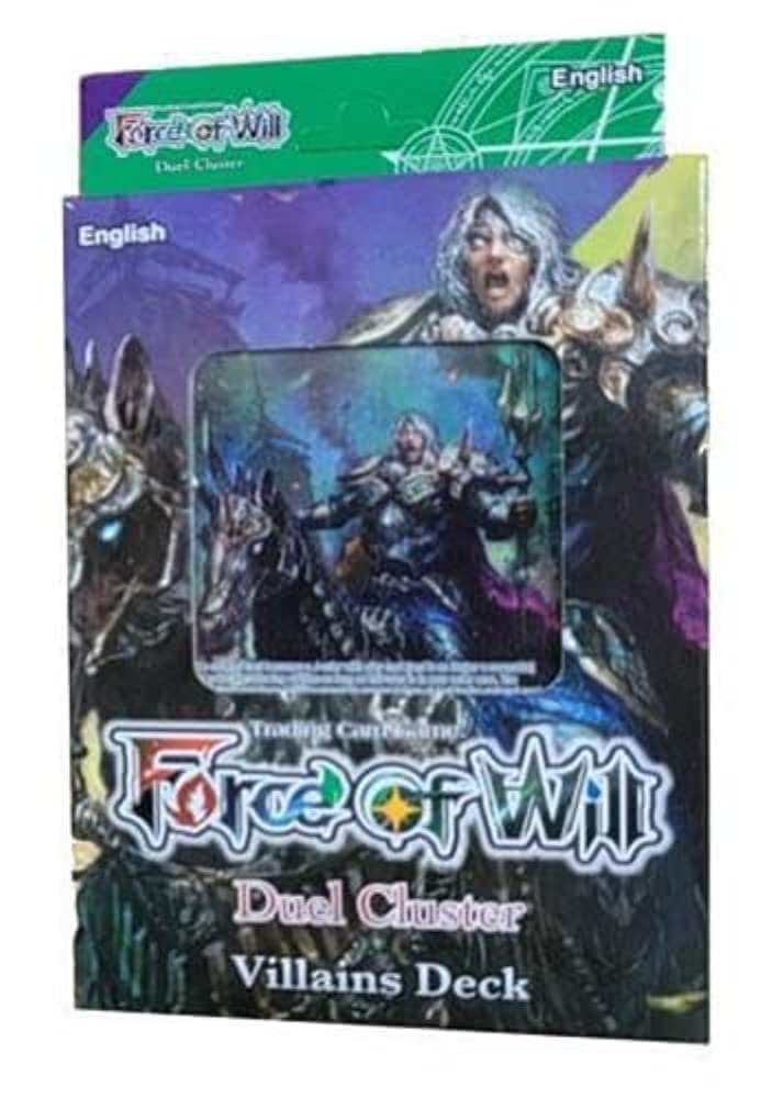 Force Of Will Force of Will Fow Duel Cluster 01 Starter Villains Deck - 61 Cards