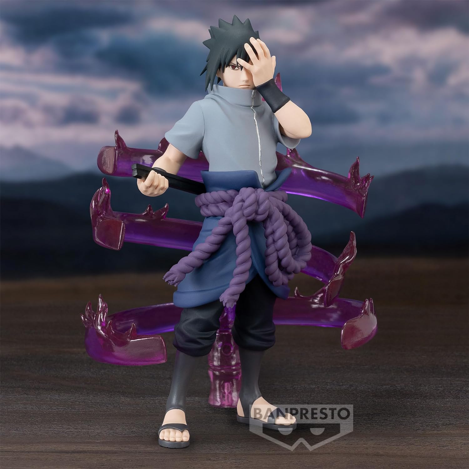 BANPRESTO NARUTO SHIPPUDEN - Uchiha Sasuke - Figurine Effectreme 15cm