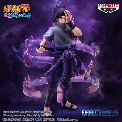 BANPRESTO NARUTO SHIPPUDEN - Uchiha Sasuke - Figurine Effectreme 15cm