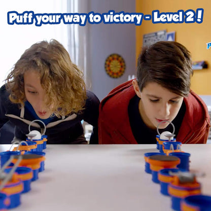 Drumond Park Puff Ball 2 Kinder-Actionspiel – mittlere Größe | Familien-Brettspiele für Kinder | Kinder-Actionspiel geeignet für Jungen und Mädchen im Alter von 6 7 8 9+ Jahren