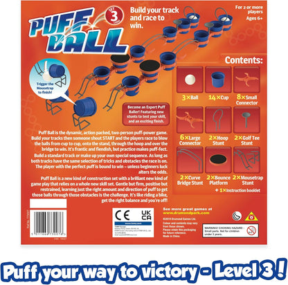 Drumond Park T73007EN Puff Ball Action, Board Game, Multicoloured