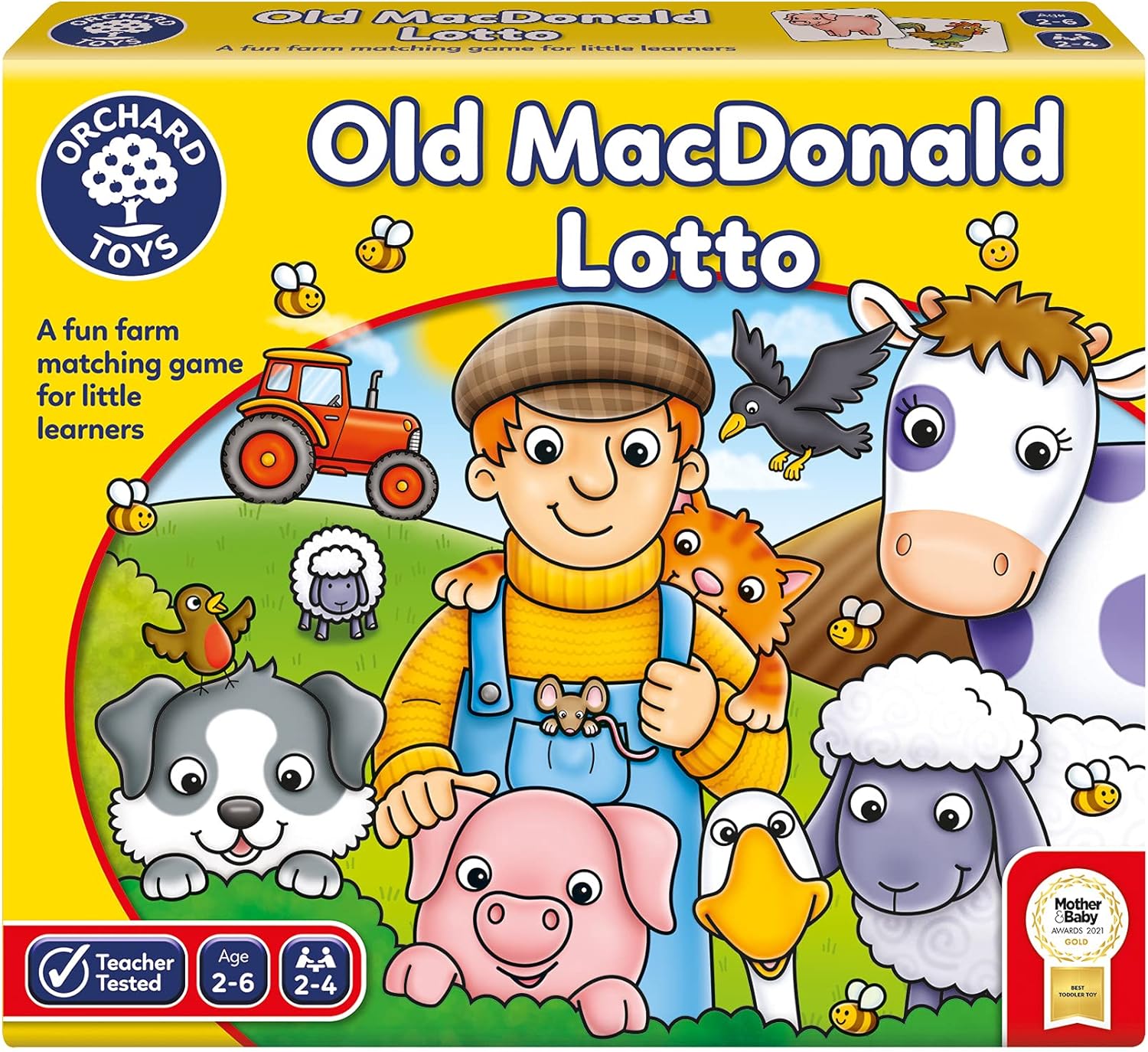 Orchard Toys Old Macdonald Lotto Game & Shopping List Game
