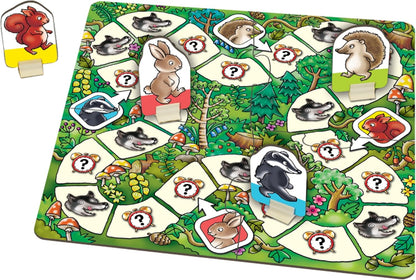 Orchard Toys What's the Time, Mr Wolf Game | Educational Game For Children Aged 5-9 | Two Ways To Play | Teaches Time Telling Skills & 101 Times Tables Heroes Game, Single, Multicolour