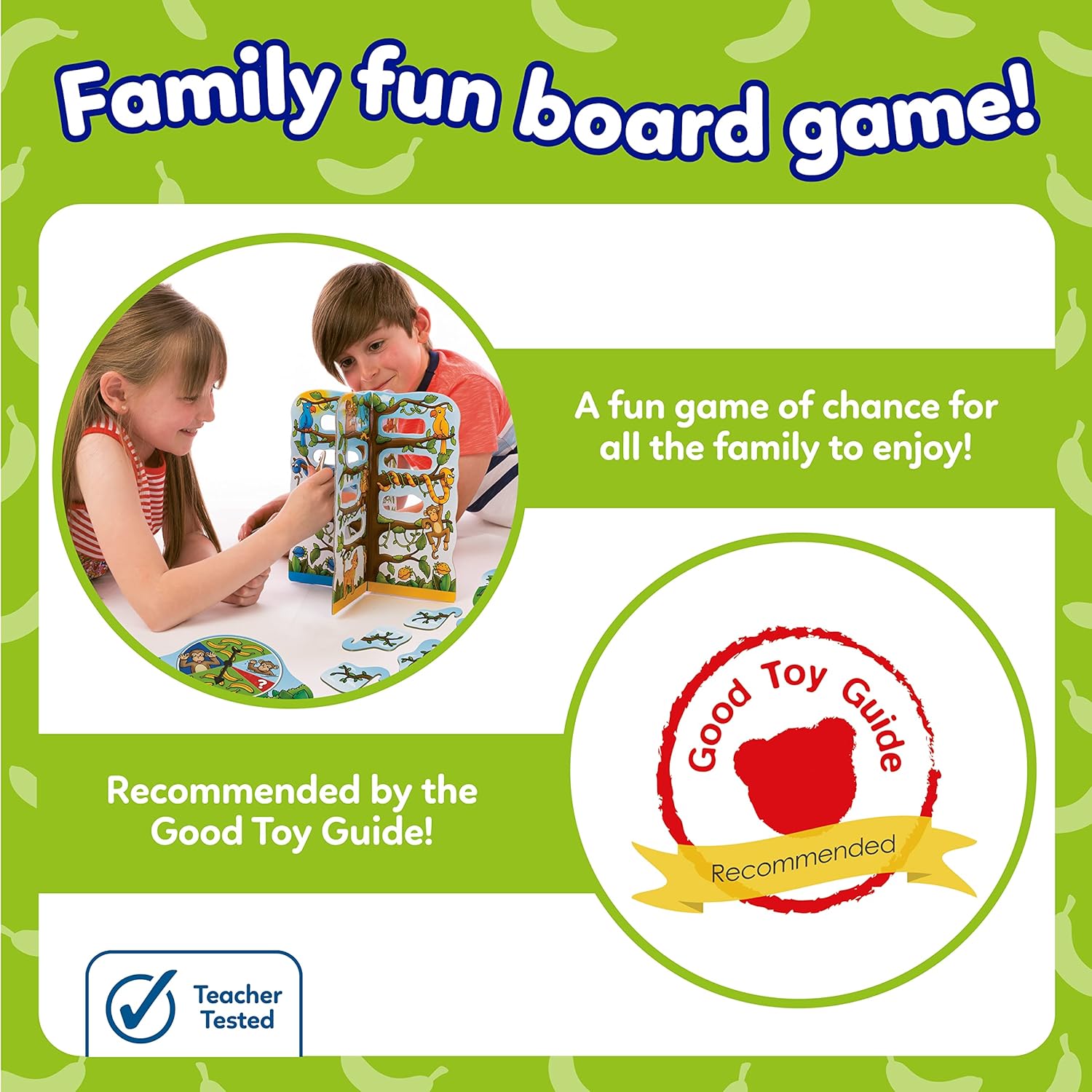 Orchard Toys Cheeky Monkeys Family Game, A Fun Game of Chance, Perfect for Kids Age 4-8, Educational Toy Single