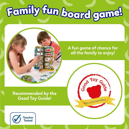 Orchard Toys Cheeky Monkeys Family Game, A Fun Game of Chance, Perfect for Kids Age 4-8, Educational Toy Single