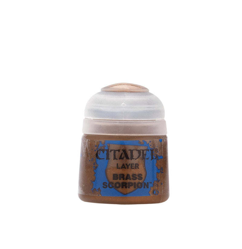 CITADEL Games Workshop Colour Layer: Brass Scorpion (12ml) Paint