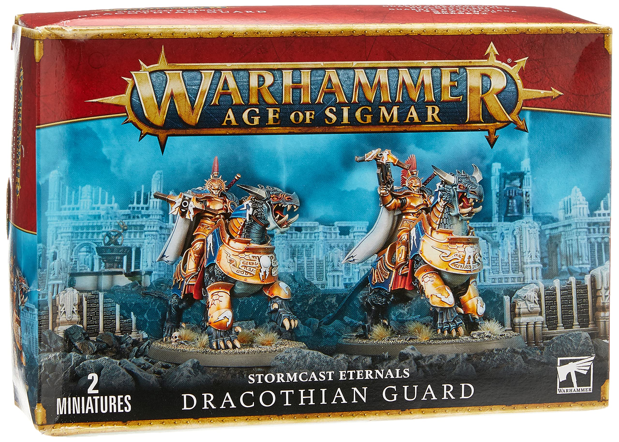 Games Workshop 99120218009 Storm cast Stormcast Eternals Dracothian Guard, Black