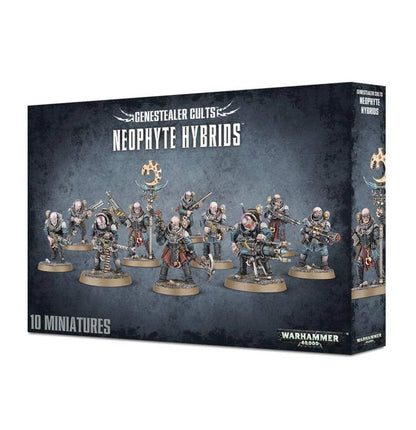 Games Workshop 99120117004" Warhammer 40,000 Gene Stealer Cults Neophyte Hybrids Action Figure, Black