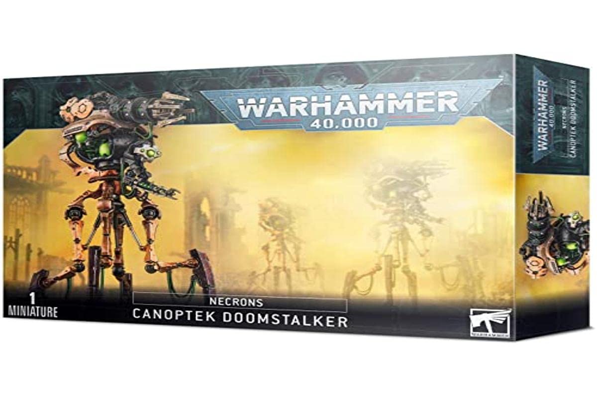 Games Workshop - Warhammer 40,000 - Necrons Canoptek Doomstalker, Black