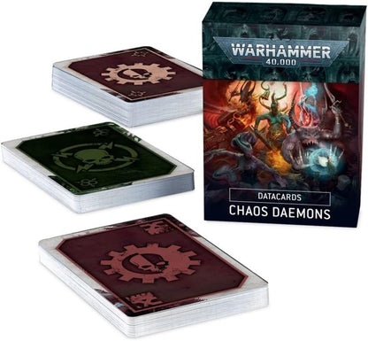Games Workshop - Warhammer 40,000 - Datacards: Chaos Daemons