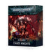 Games Workshop Warhammer 40k - Datacards V.9 Chaos Knights (En