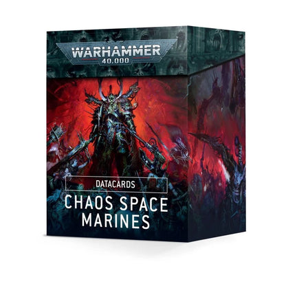 Warhammer 40,000 - Chaos Space Marines Datacards (2022