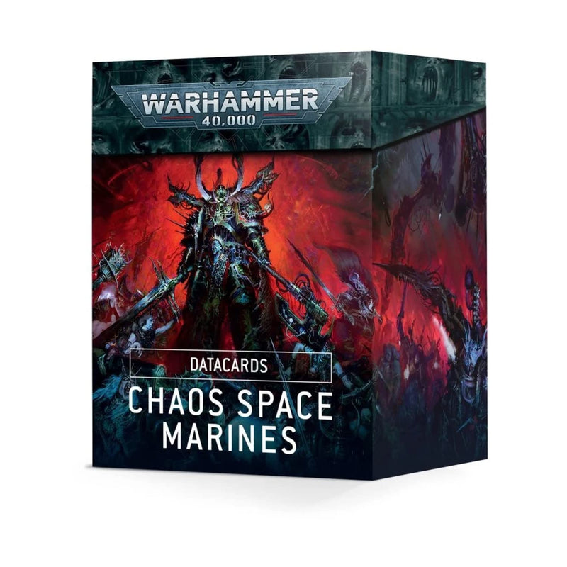 Warhammer 40,000 - Chaos Space Marines Datacards (2022