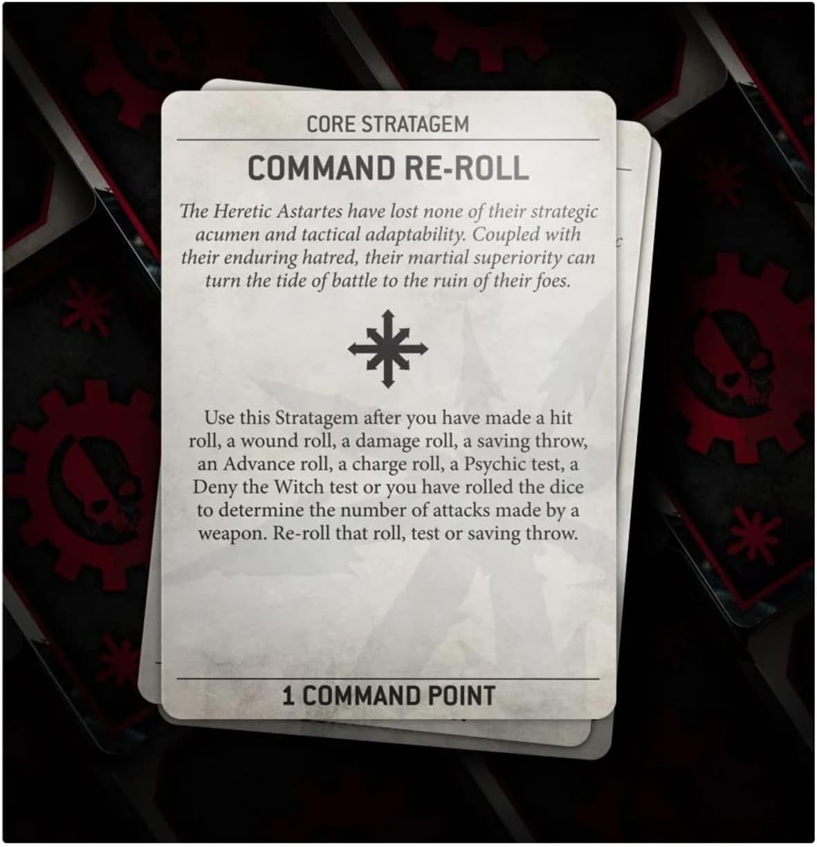 Warhammer 40,000 - Chaos Space Marines Datacards (2022