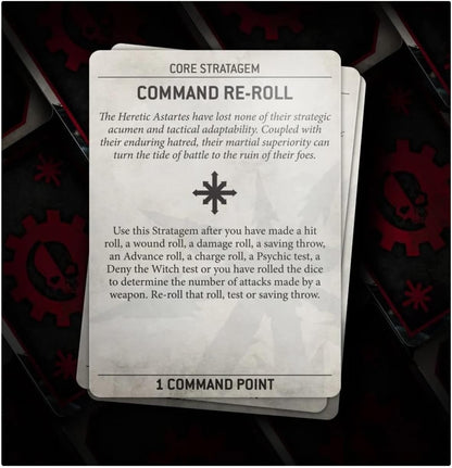 Warhammer 40,000 - Chaos Space Marines Datacards (2022