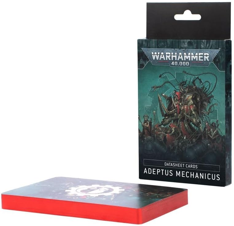 Games Workshop - Warhammer 40,000 - DATASHEET CARDS: Adeptus Mechanicus (2023-10th Edition)