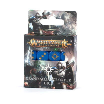 Games Workshop - Warhammer - Age of Sigmar: Grand Alliance Order Dice Set (20 count)