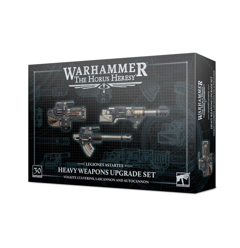 Games Workshop - Warhammer - Horus Heresy - Legiones Astartes: Heavy Weapons Upgrade Set – (Volkite Culverins, Lascannons and Autocannons