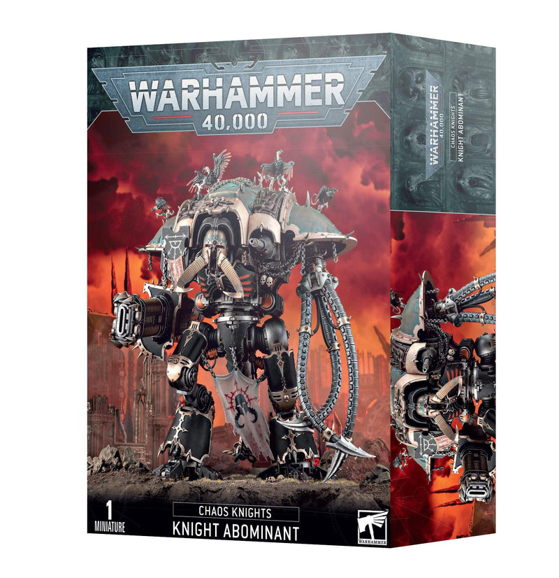 Games Workshop - Warhammer 40,000 - Chaos Knights: Knight Abominant/Rampager/Desecrator
