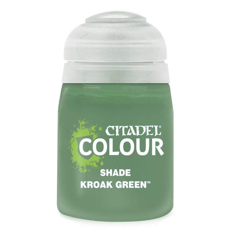 Games Workshop - Citadel Paint - Shade: Kroak Green (18ml)