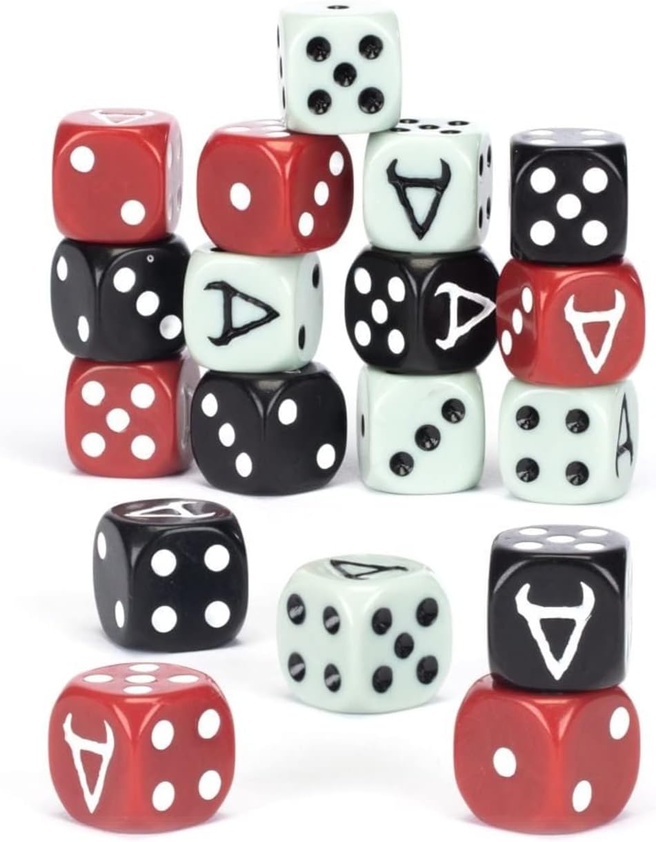 Games Workshop - Warcry: Horns Of Hashut (Slaves to Darkness) Dice