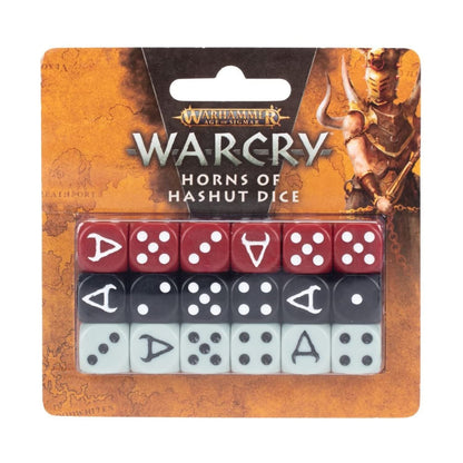 Games Workshop - Warcry: Horns Of Hashut (Slaves to Darkness) Dice