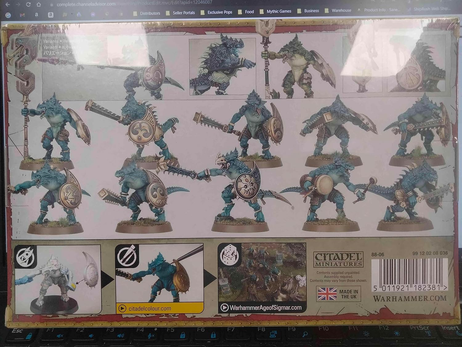 Games Workshop Saurus Warriors