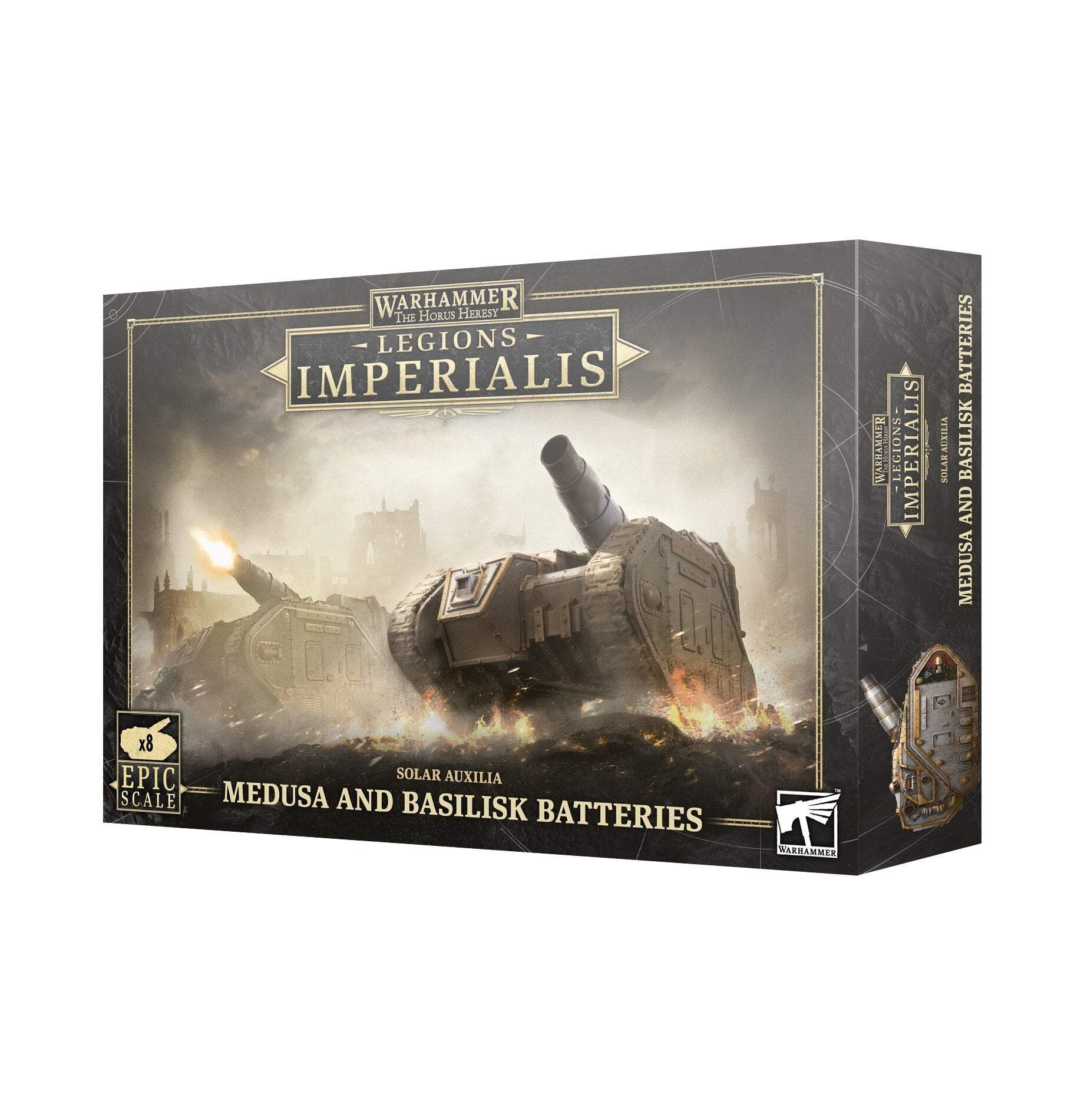 Warhammer Games Workshop Legions Imperialis - Solar Auxilia: Basilik/Medusa Batteries