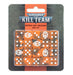 Games Workshop - Warhammer 40,000 - Kill Team: Imperial Navy Breachers Dice Set