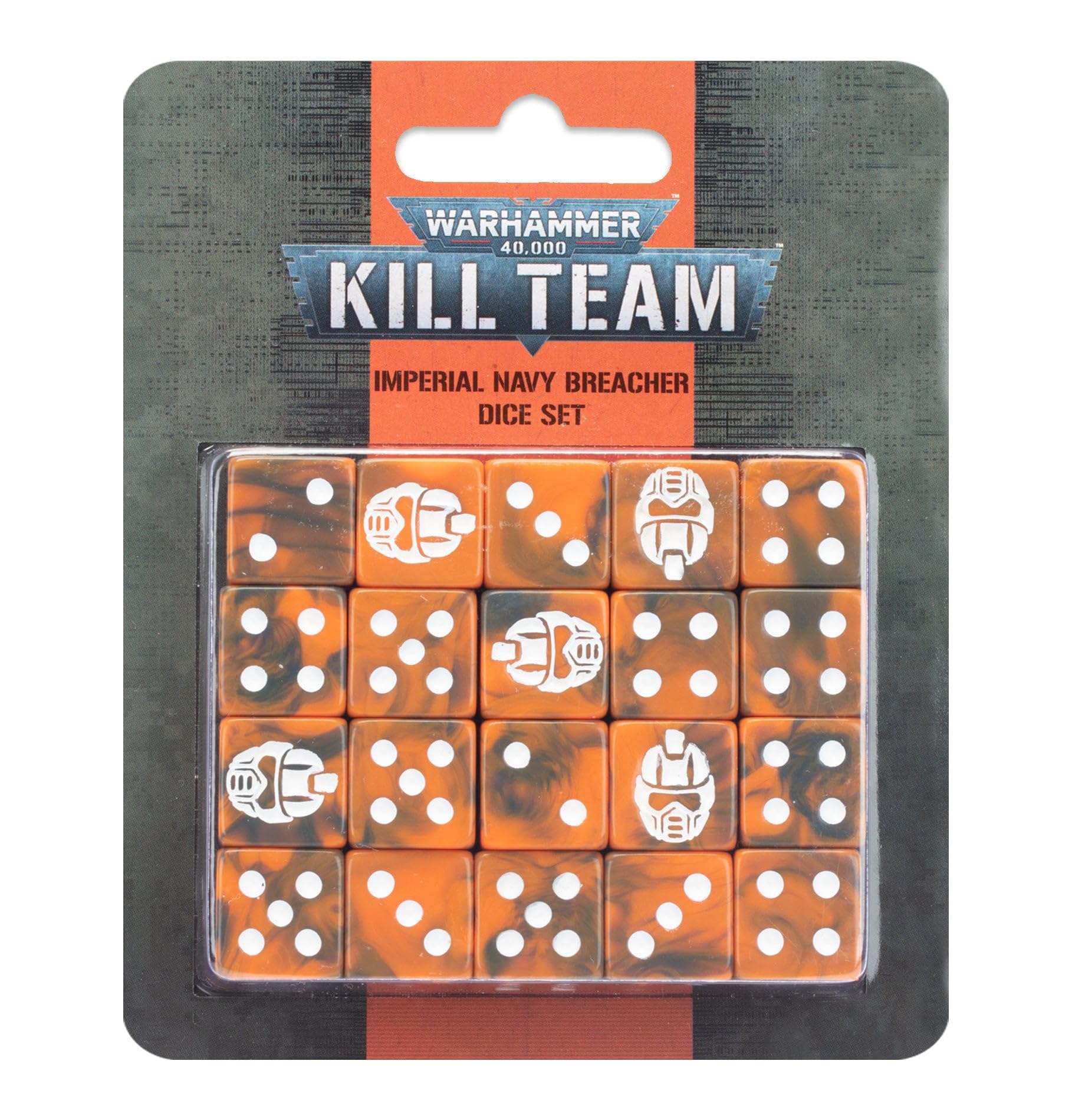 Games Workshop - Warhammer 40,000 - Kill Team: Imperial Navy Breachers Dice Set