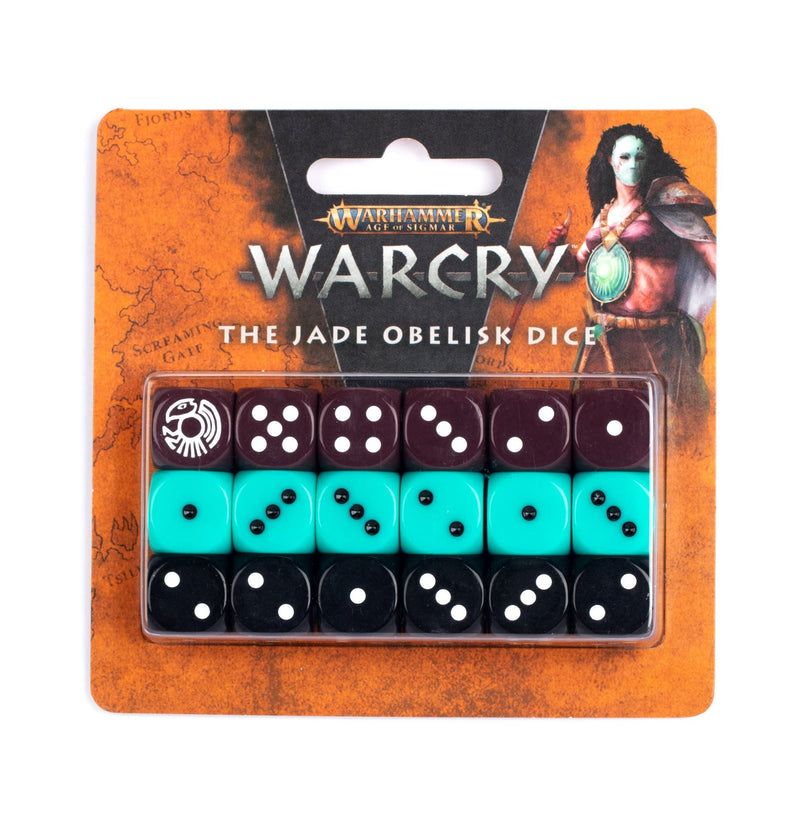 Games Workshop - Warcry: The Jade Obelisk Dice