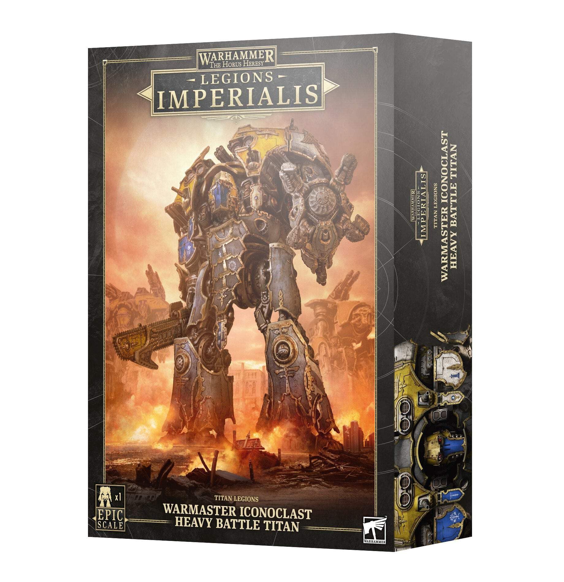 Games Workshop - Warhammer - Horus Heresy - Legions Imperalis - Adeptus Titanicus: Warmaster Iconoclast Heavy Battle Titan