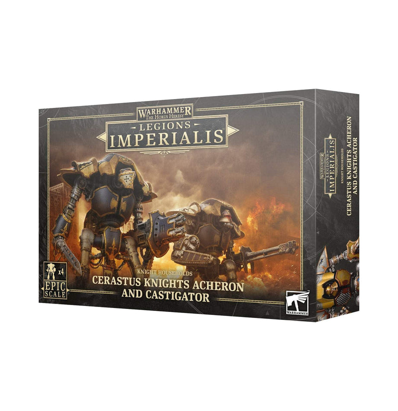Games Workshop - Warhammer - Horus Heresy - Legions Imperalis - Adeptus Titanicus: Cerastus Knights Acheron and Castigator