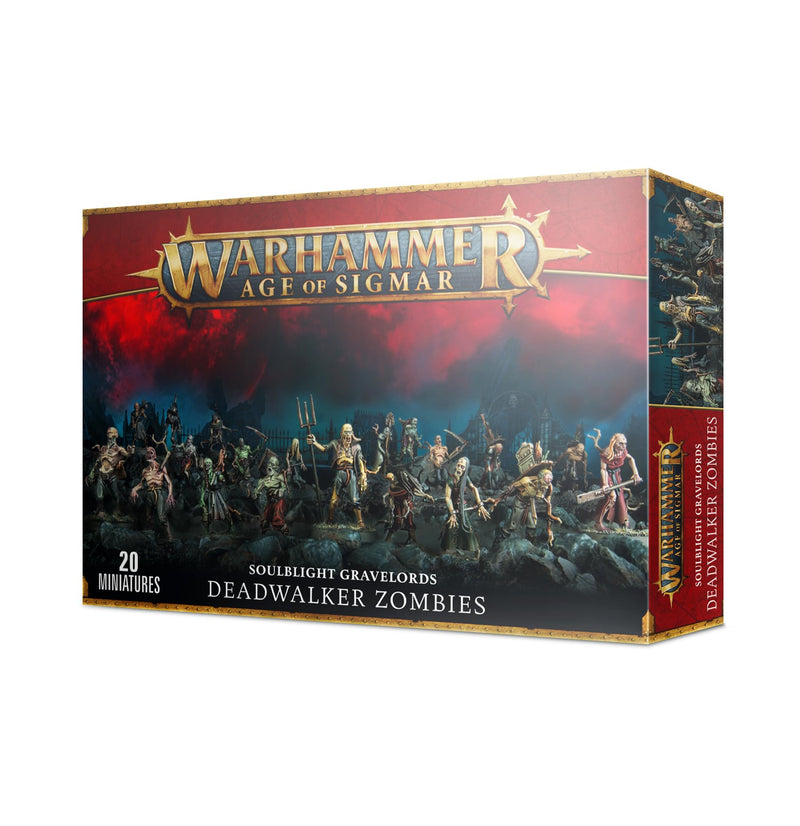 WARHAMMER AOS: Soulblight Gravelords Dead Wandering Zombies