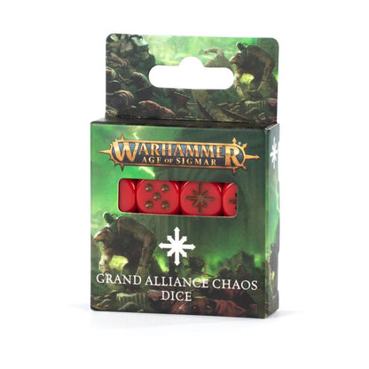 Games Workshop - Warhammer - Age of Sigmar: Grand Alliance Chaos Dice Set (20 count)