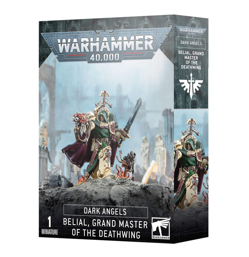 Games Workshop - Warhammer 40,000 - Dark Angels: Belial Grand Master Of The Deathwing, Black