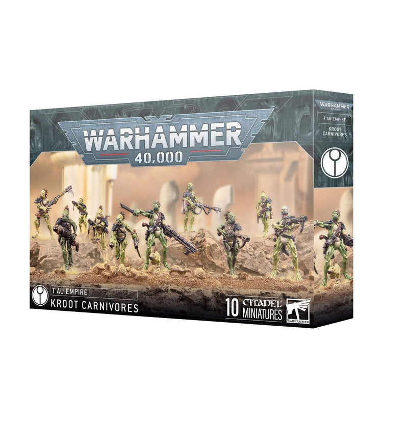 Warhammer Games Workshop 40.000 - T'au Empire: Kroot Carnivores Squad