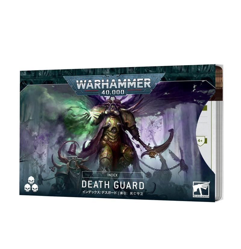 Games Workshop - Warhammer 40,000: Index Cards - Death Guard (10th Edition)