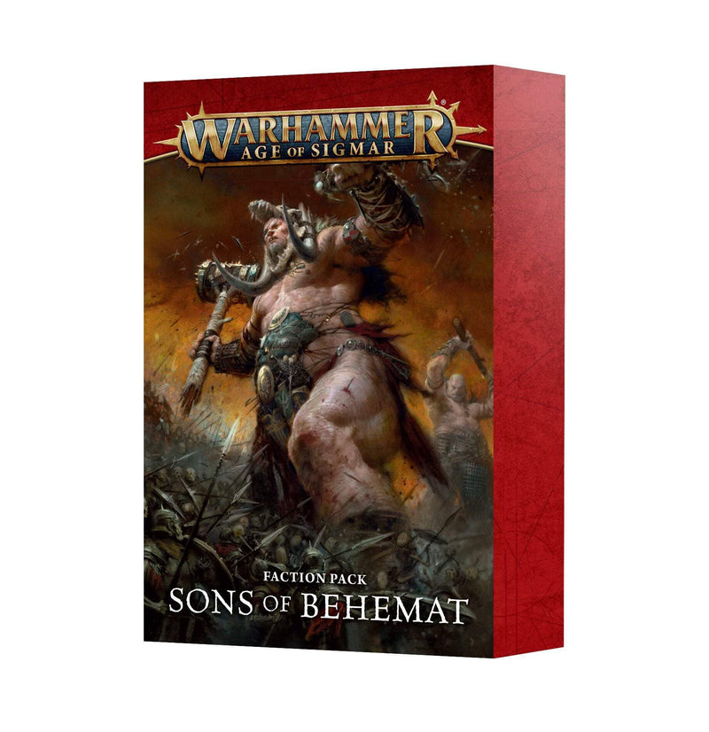 Games Workshop - Warhammer - Age of Sigmar - Faction Pack: Sons of Behemat (2024-4th Edition