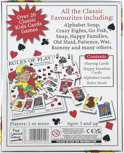 Classic Card Games For Kids, 1 - Pack