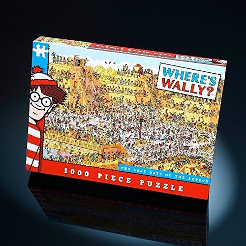 Paul Lamond Where’s Wally The Last Day of The Aztecs Puzzle (1000-Piece) & Where's Wally At sea Puzzle (250-Piece)