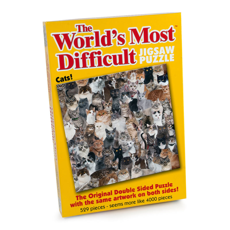 Paul Lamond 5995'The World’s Most Difficult Jigsaws/Cats' Puzzle (529-Piece